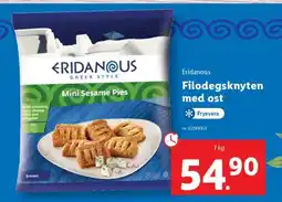 Lidl ERIDANOUS Filodegsknyten med ost erbjuda