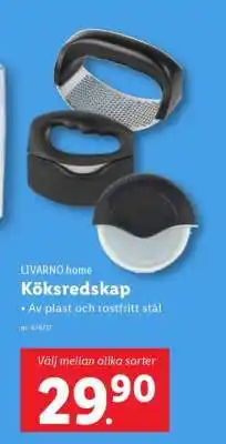 Lidl LIVARNO home Köksredskap erbjuda
