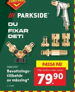 Lidl PARKSIDE Bevattningstillbehör av mässing erbjuda