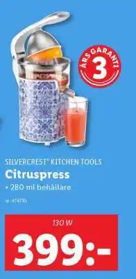 Lidl Citruspress erbjuda