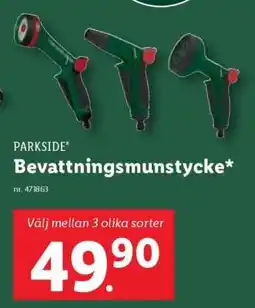 Lidl PARKSIDE Bevattningsmunstycke erbjuda