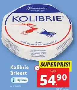 Lidl Kolibrie Brieost erbjuda