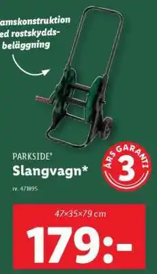 Lidl PARKSIDE Slangvagn erbjuda