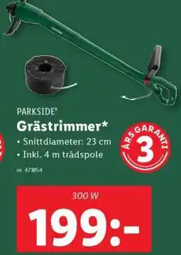 Lidl PARKSIDE Grästrimmer erbjuda
