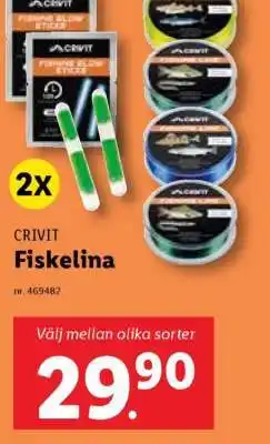 CRIVIT Fiskelina