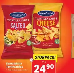 Lidl Santa Maria tortillachips erbjuda
