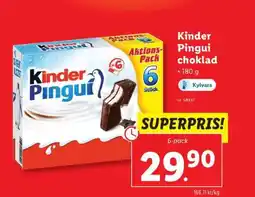 Lidl Kinder Pingui choklad erbjuda