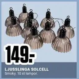 ÖoB LJUSSLINGA SOLCELL erbjuda