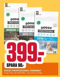 ÖoB DOGGY PROFESSIONAL HUNDMAT erbjuda