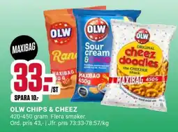 ÖoB OLW Chips & Cheez erbjuda