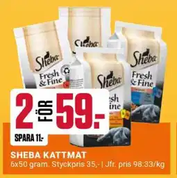 ÖoB Sheba Kattmat erbjuda