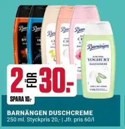 ÖoB Barnängen Duschcreme erbjuda
