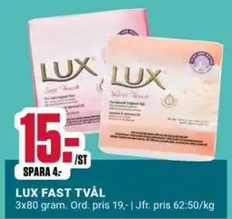 ÖoB LUX FAST TVÅL erbjuda