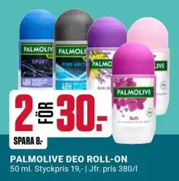 ÖoB PALMOLIVE DEO ROLL-ON erbjuda