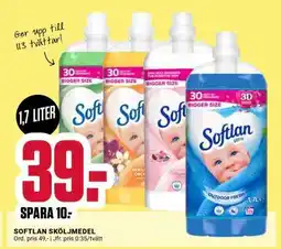 ÖoB Softlan sköljmedel erbjuda