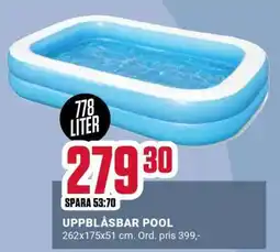 ÖoB Uppblåsbar Pool erbjuda