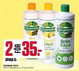 ÖoB Grumme Såpa erbjuda