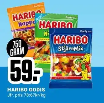 ÖoB HARIBO GODIS erbjuda