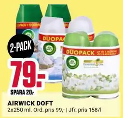 ÖoB AIRWICK DOFT erbjuda