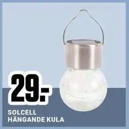 ÖoB Solcell Hängande Kula erbjuda