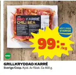 Coop GRILLKRYDDAD KARRÉ erbjuda