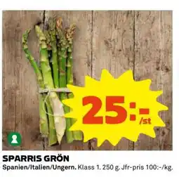 SPARRIS GRÖN