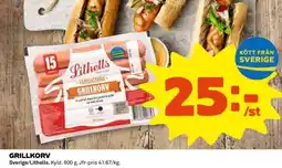 Coop Grillkorv erbjuda
