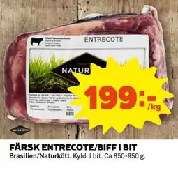Coop Färsk Entrecote/Biff i Bit erbjuda