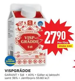 Willys VISPGRÄDDE erbjuda