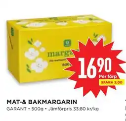 MAT-& BAKMARGARIN