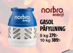 Bauhaus GASOL PÅFYLLNING erbjuda
