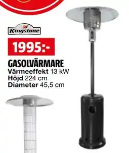 Bauhaus GASOLVÄRMARE erbjuda