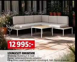 Bauhaus LOUNGESETT ANKARSVIK erbjuda