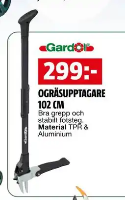 Bauhaus OGRÄSUPPTAGARE 102 CM erbjuda