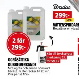 Bauhaus OGRÄSÄTTIKA DUBBELVERKANDE erbjuda