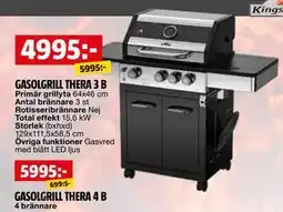 Bauhaus GASOLGRILL THERA 4 B erbjuda