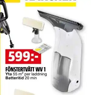 Bauhaus FÖNSTERTVÄTT WV 1 erbjuda