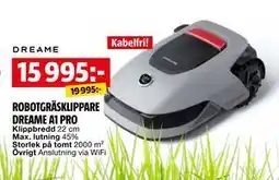 Bauhaus ROBOTGRÄSKLIPPARE DREAME A1 PRO erbjuda