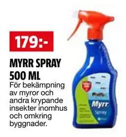 Bauhaus MYRR SPRAY 500 ML erbjuda