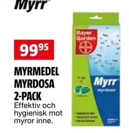 Bauhaus MYRMEDEL MYRDOSA 2-PACK erbjuda