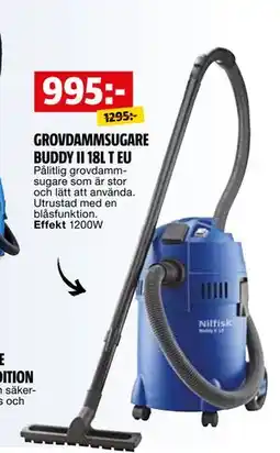 Bauhaus GROVDAMMSUGARE BUDDY II 18L T EU erbjuda