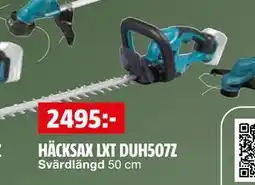 Bauhaus HÄCKSAX LXT DUH507Z erbjuda
