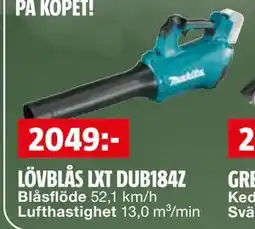 Bauhaus LÖVBLÅS LXT DUB184Z erbjuda