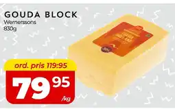 Matrix Butikerna WERNERSSONS Gouda block erbjuda