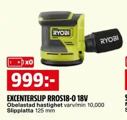 Bauhaus EXCENTERSLIP RROS18-0 18V erbjuda