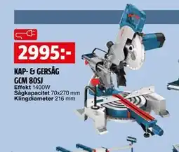 Bauhaus KAP- & GERSÅG GCM 80SJ erbjuda