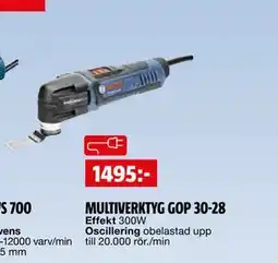 Bauhaus MULTIVERKTYG GOP 30-28 erbjuda