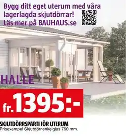 Bauhaus fr erbjuda