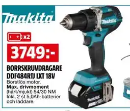 Bauhaus BORRSKRUVDRAGARE DDF484RTJ LXT 18V erbjuda