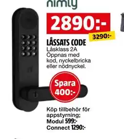 Bauhaus LÅSSATS CODE erbjuda